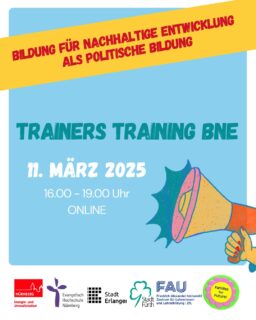 Zum Artikel "Trainers Training BNE – Vernetzungstreffen in der Region"