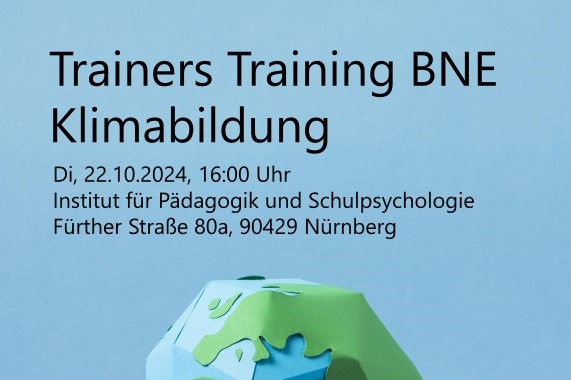 Zur Seite: Trainers Training BNE – Vernetzungstreffen in der Region